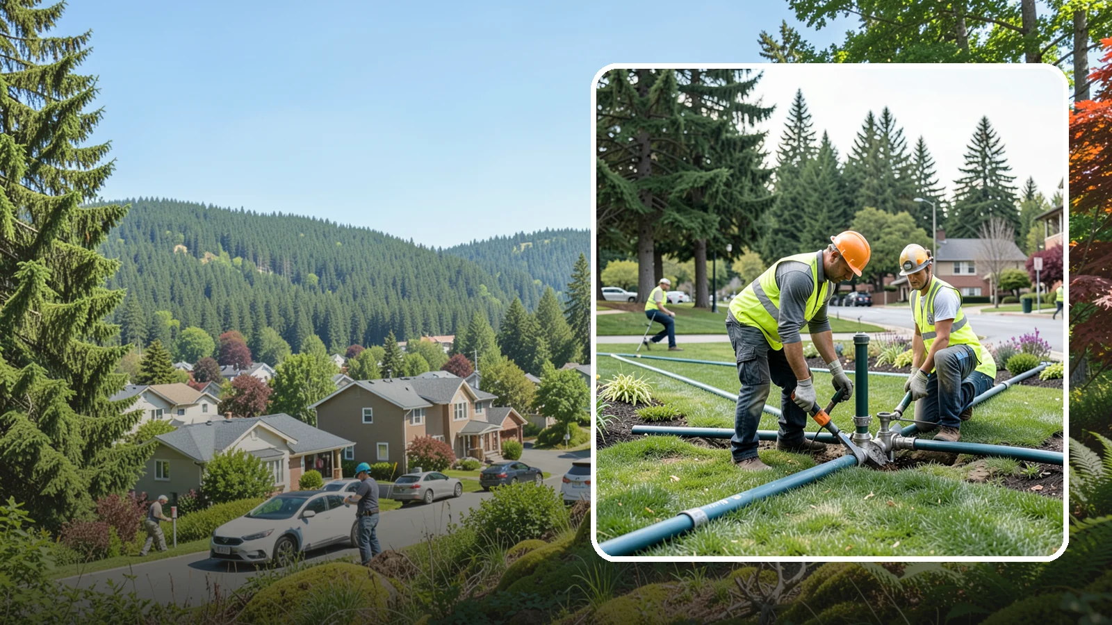 Municipal Irrigation Repair in Index, Snohomish County, WA - We diagnose and repair failed heads, valves, controllers, and mainlines to restore public irrigation systems for Western...