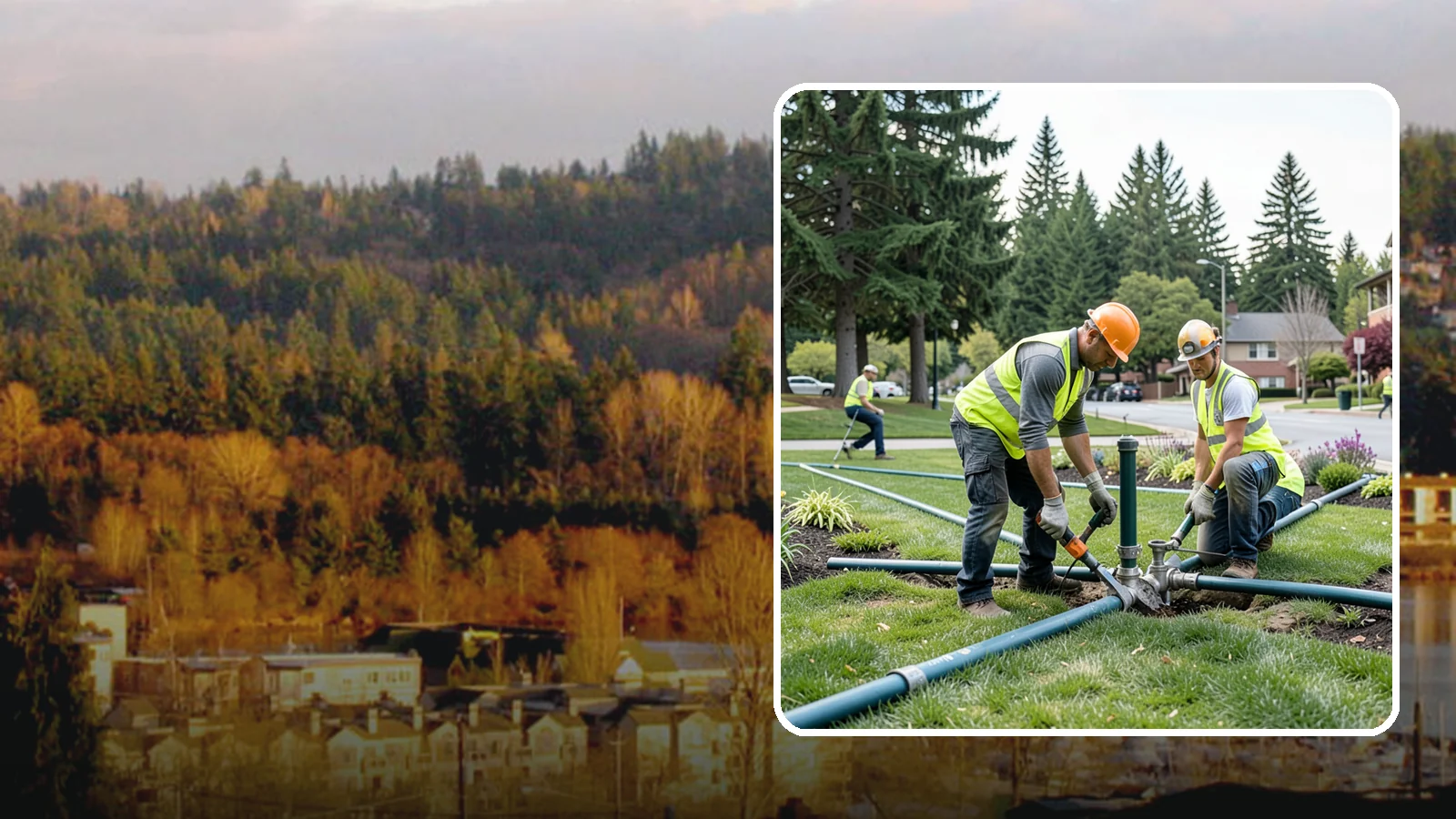 Municipal Irrigation Repair in Kenmore, King County, WA - We diagnose and repair failed heads, valves, controllers, and mainlines to restore public irrigation systems for Western...