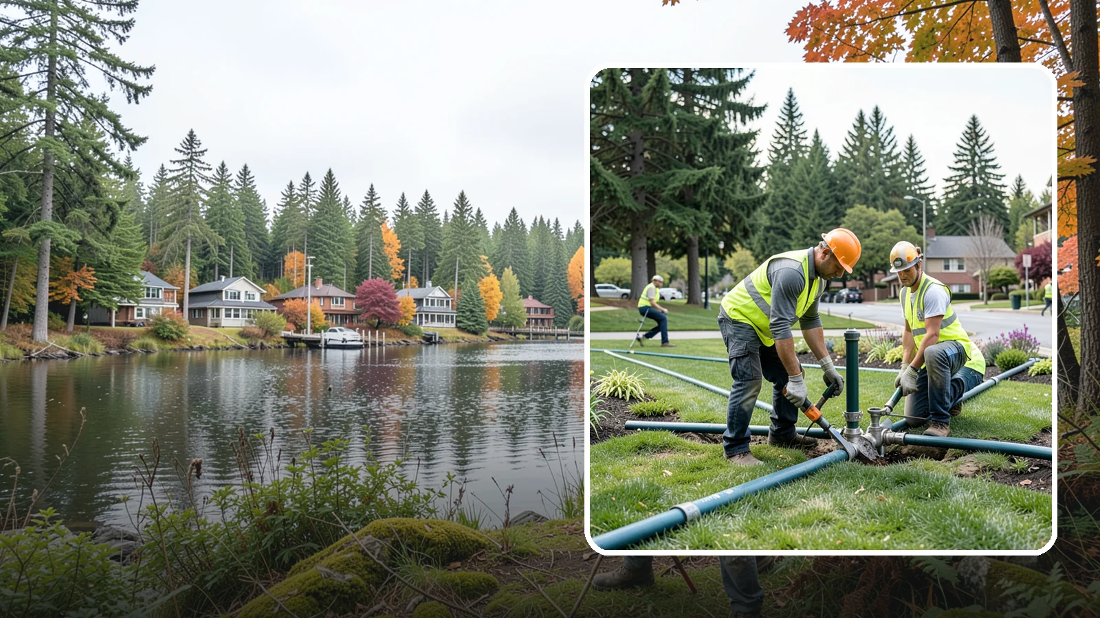 Municipal Irrigation Repair in La Conner, Skagit County, WA - We diagnose and repair failed heads, valves, controllers, and mainlines to restore public irrigation systems for Western...