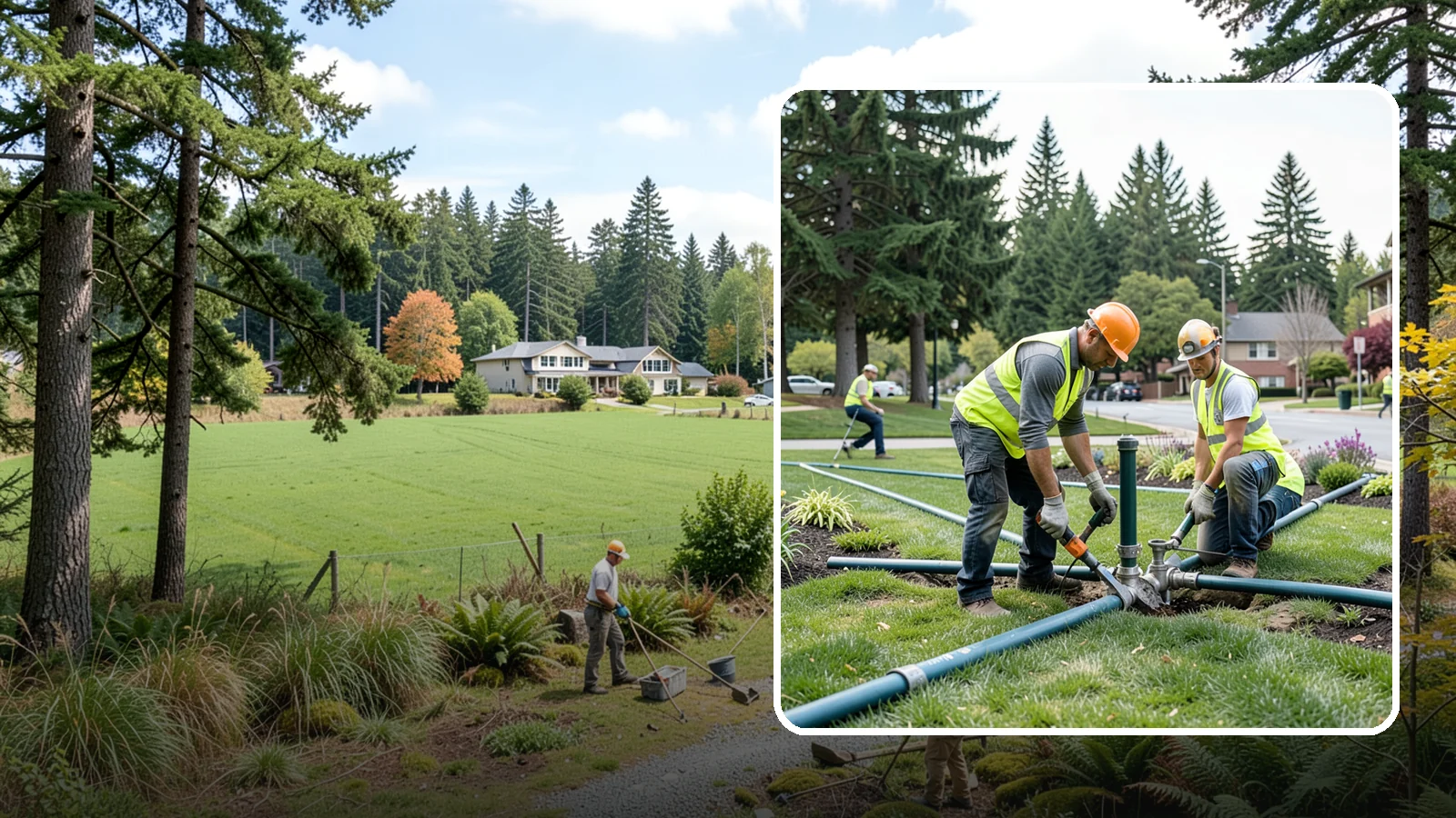 Municipal Irrigation Repair in Lyman, Skagit County, WA - We diagnose and repair failed heads, valves, controllers, and mainlines to restore public irrigation systems for Western...