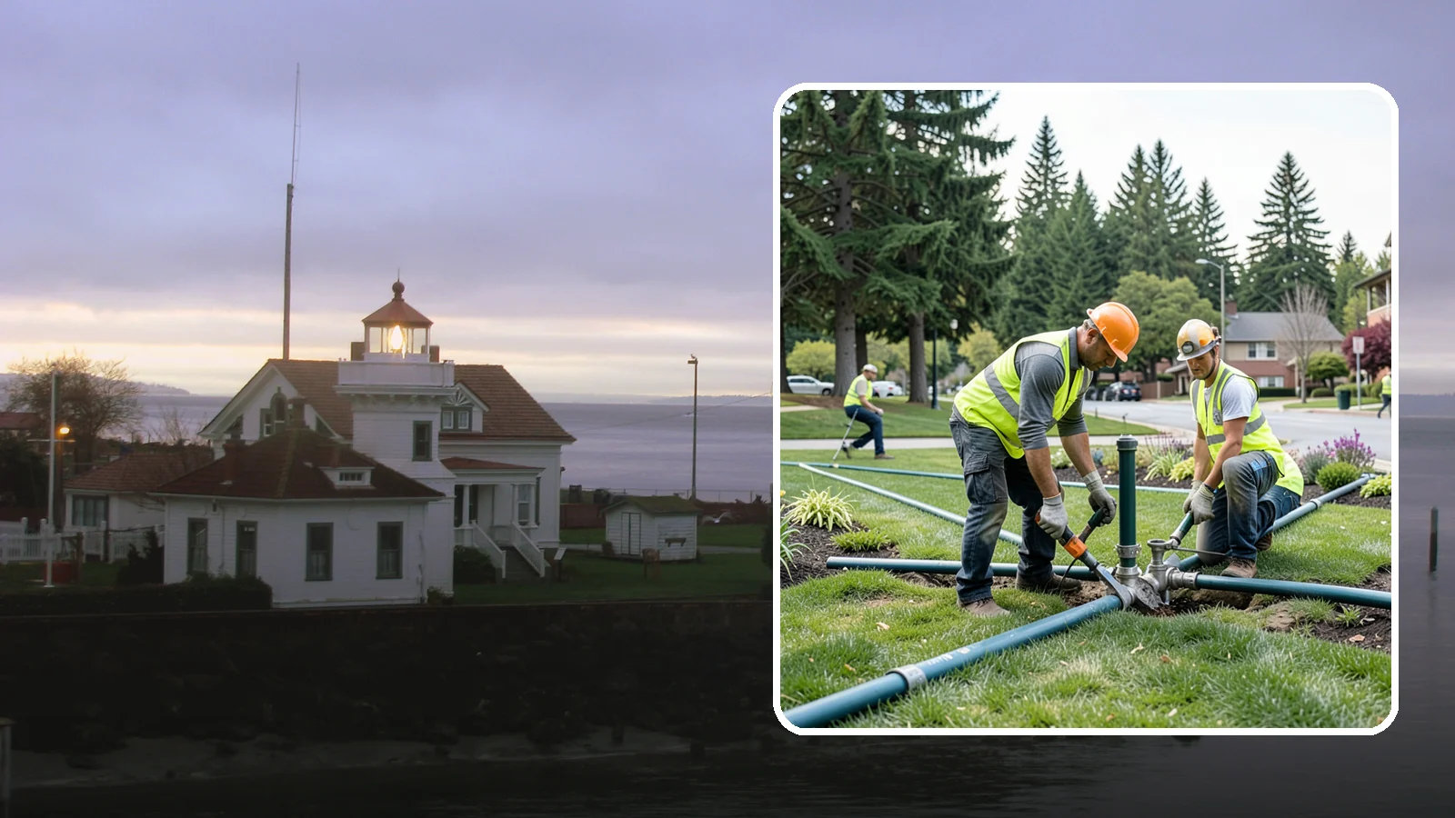 Municipal Irrigation Repair in Mukilteo, Snohomish County, WA - We diagnose and repair failed heads, valves, controllers, and mainlines to restore public irrigation systems for Western...