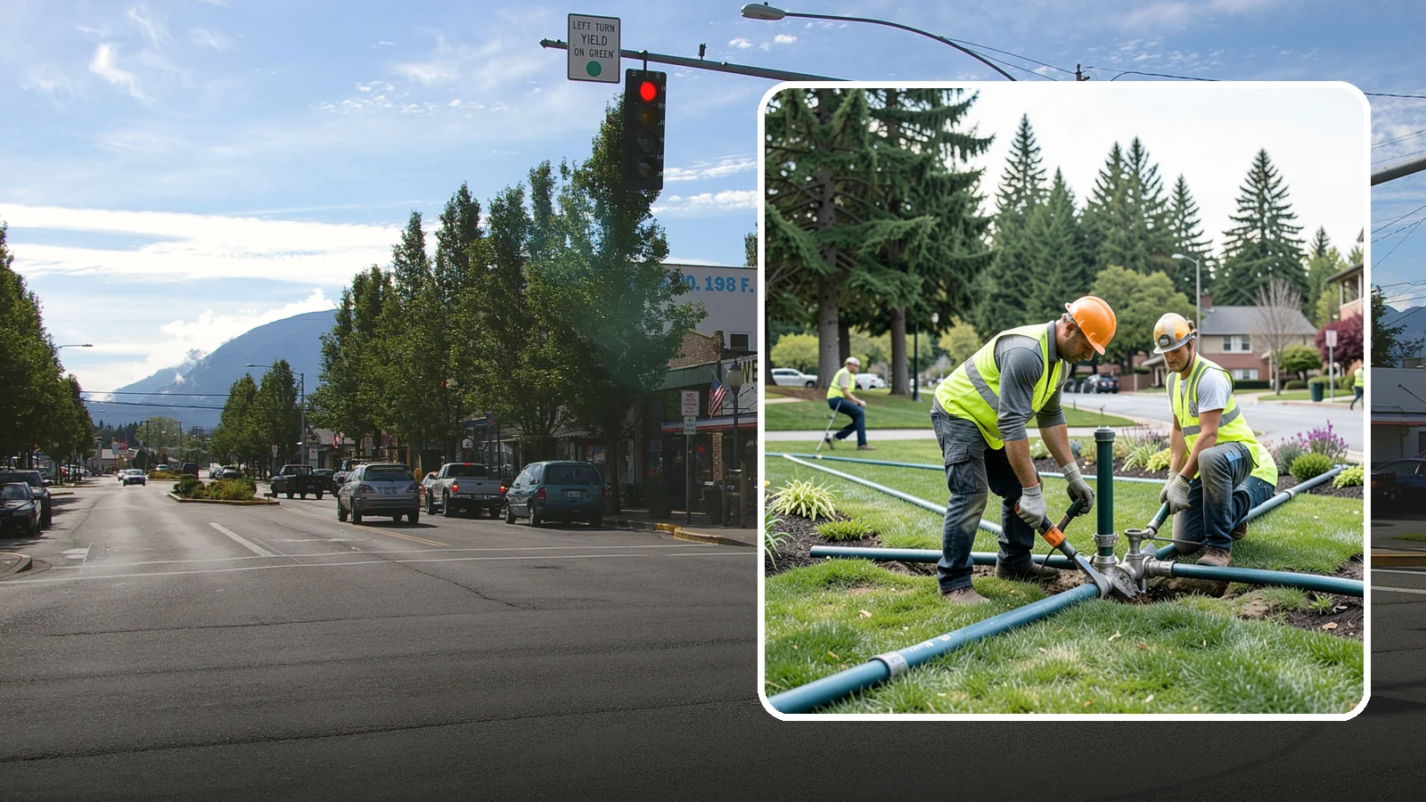 Municipal Irrigation Repair in North Bend, King County, WA - We diagnose and repair failed heads, valves, controllers, and mainlines to restore public irrigation systems for Western...