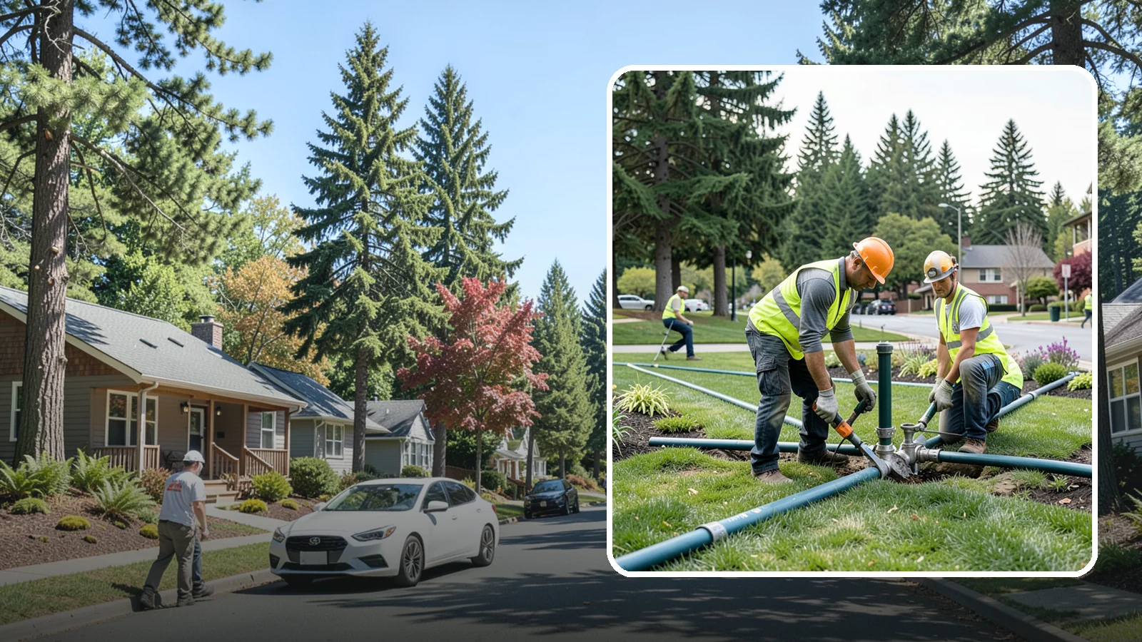 Municipal Irrigation Repair in Orting, Pierce County, WA - We diagnose and repair failed heads, valves, controllers, and mainlines to restore public irrigation systems for Western...
