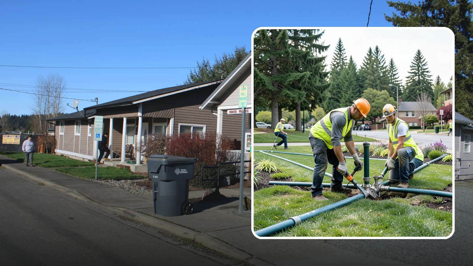 Municipal Irrigation Repair in South Prairie, Pierce County, WA - We diagnose and repair failed heads, valves, controllers, and mainlines to restore public irrigation systems for Western...