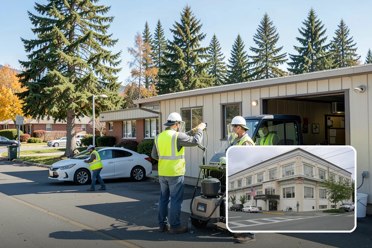 Municipal Landscape Installation in Anacortes, Skagit County, WA - Turnkey installation coordinates plants, soil, and irrigation under one contract