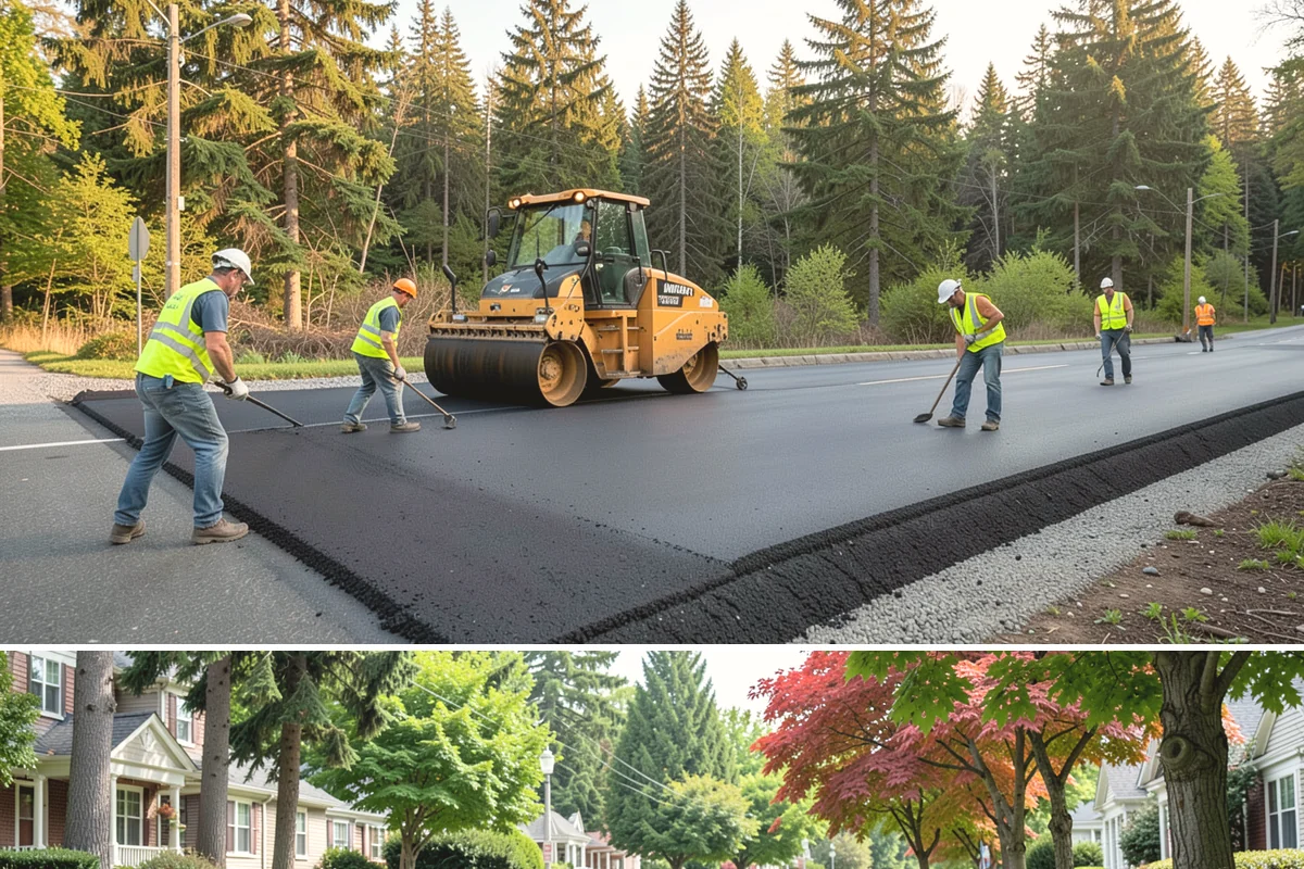 Municipal Landscape Installation in Beaux Arts Village, King County, WA - Installation is best scheduled for fall or spring to give new plantings a mild establishment window ahead of summer stress.