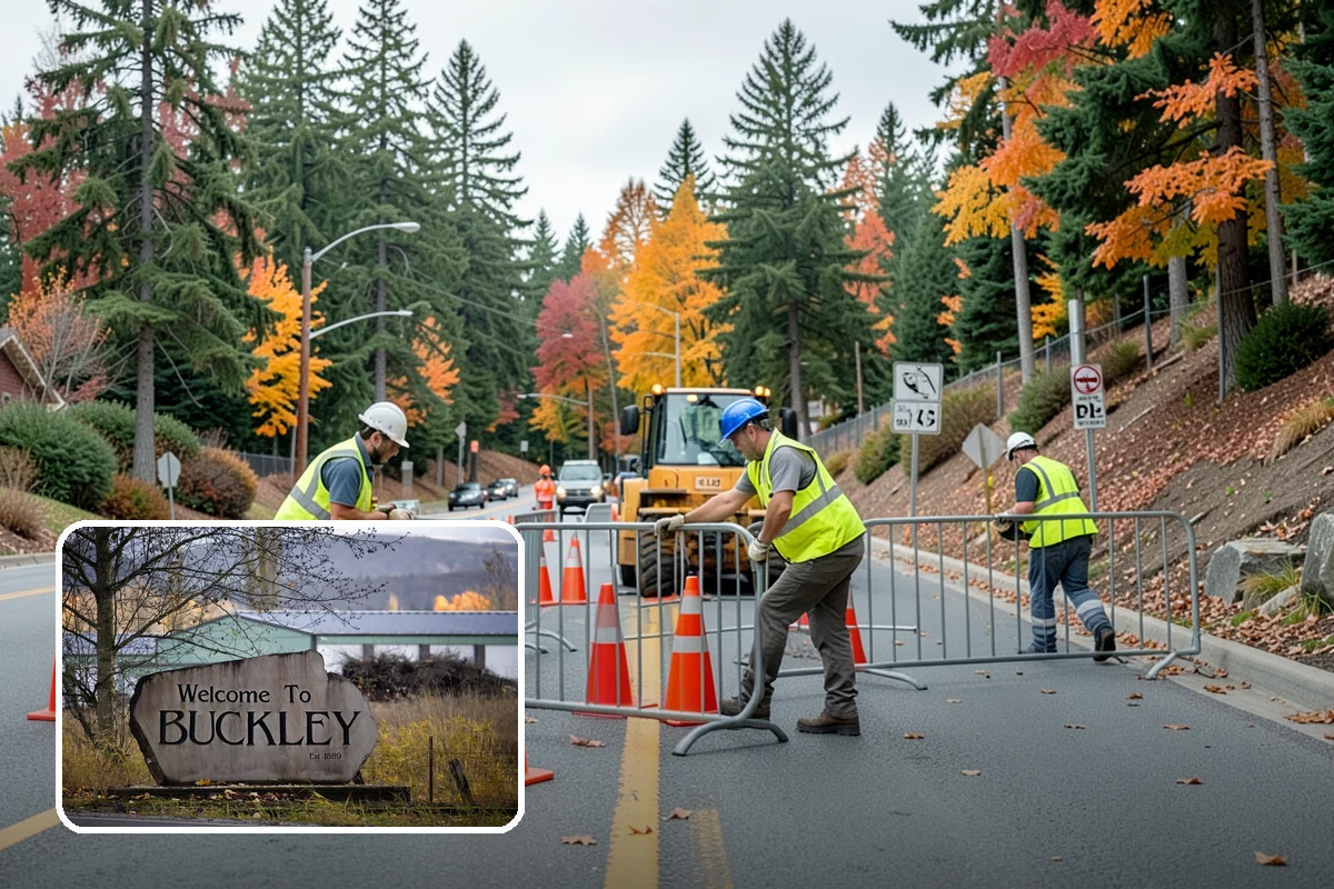 Municipal Landscape Installation in Buckley, Pierce County, WA - Turnkey installation coordinates plants, soil, and irrigation under one contract