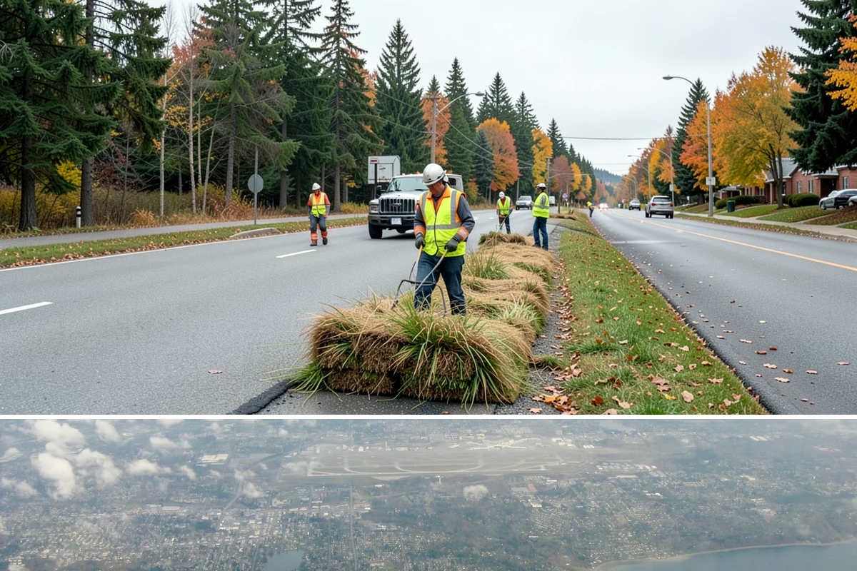 Municipal Landscape Installation in Burien, King County, WA - Installation is best scheduled for fall or spring to give new plantings a mild establishment window ahead of summer stress.
