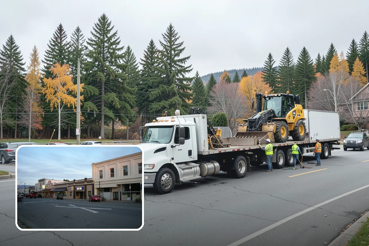 Municipal Landscape Installation in Burlington, Skagit County, WA - Turnkey installation coordinates plants, soil, and irrigation under one contract