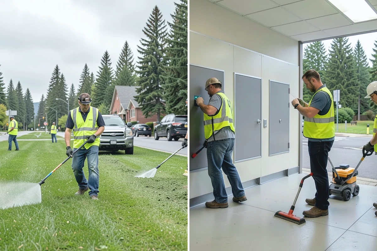 Municipal Landscape Installation in Darrington, Snohomish County, WA - We review plans and specifications and confirm the plant and material schedule