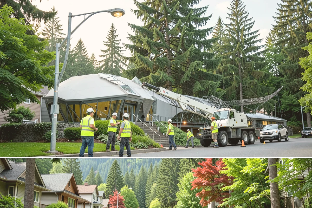 Municipal Landscape Installation in Darrington, Snohomish County, WA - Installation is best scheduled for fall or spring to give new plantings a mild establishment window ahead of summer stress.