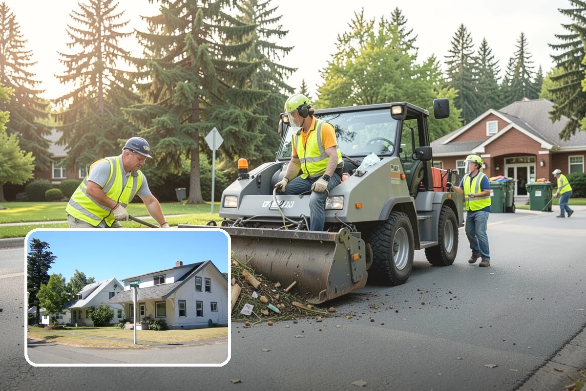 Municipal Landscape Installation in DuPont, Pierce County, WA - Turnkey installation coordinates plants, soil, and irrigation under one contract