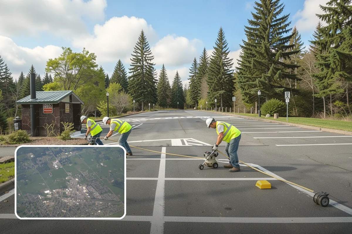 Municipal Landscape Installation in Enumclaw, King County, WA - Turnkey installation coordinates plants, soil, and irrigation under one contract