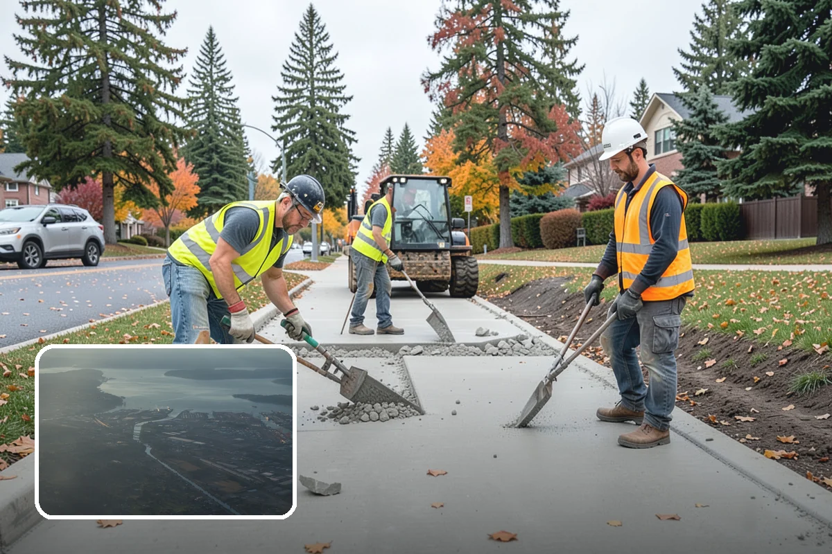 Municipal Landscape Installation in Fife, Pierce County, WA - Turnkey installation coordinates plants, soil, and irrigation under one contract