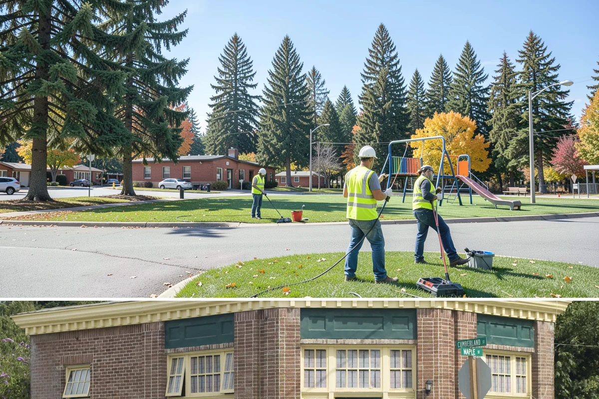 Municipal Landscape Installation in Hamilton, Skagit County, WA - Installation is best scheduled for fall or spring to give new plantings a mild establishment window ahead of summer stress.