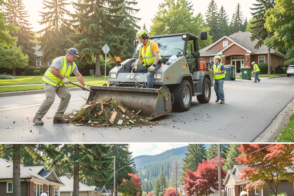 Municipal Landscape Installation in Hunts Point, King County, WA - Installation is best scheduled for fall or spring to give new plantings a mild establishment window ahead of summer stress.