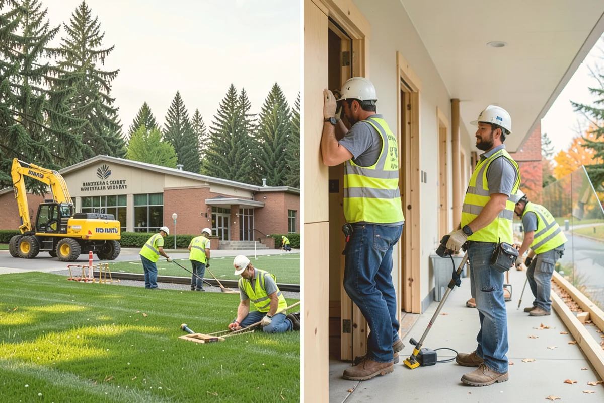 Municipal Landscape Installation in Index, Snohomish County, WA - We review plans and specifications and confirm the plant and material schedule