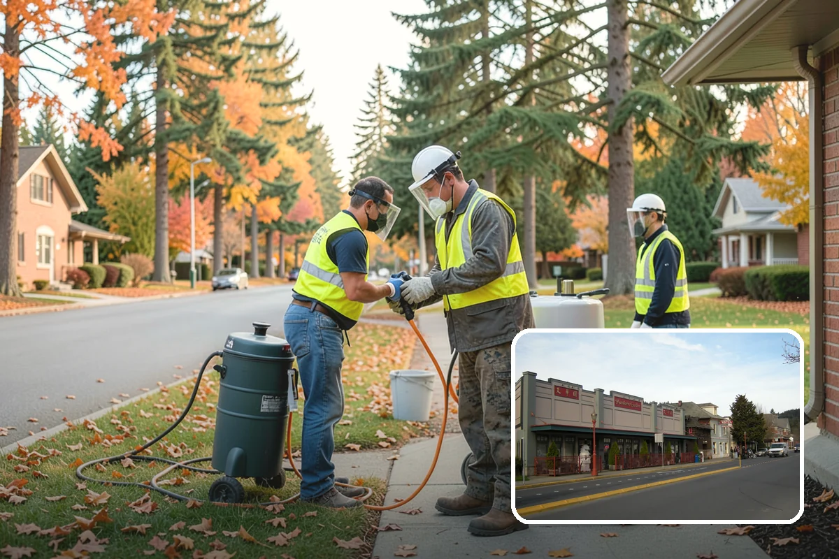 Municipal Landscape Installation in Issaquah, King County, WA - Turnkey installation coordinates plants, soil, and irrigation under one contract