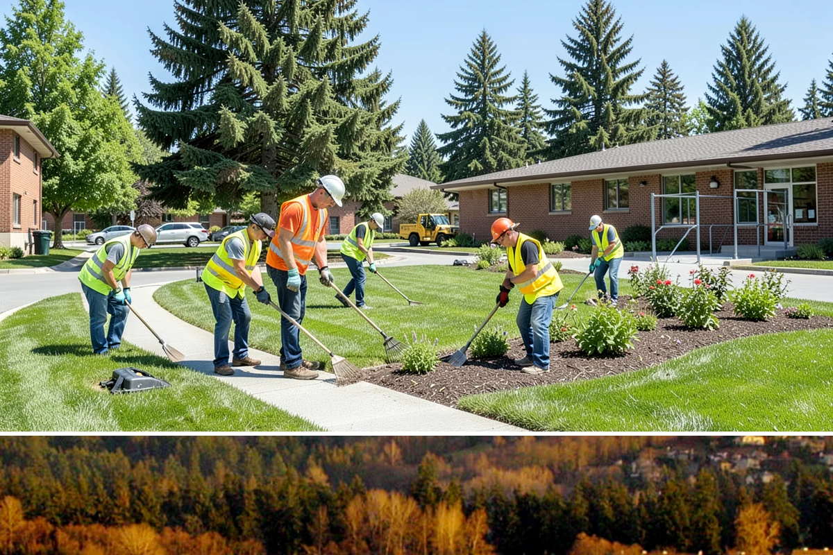 Municipal Landscape Installation in Kenmore, King County, WA - Installation is best scheduled for fall or spring to give new plantings a mild establishment window ahead of summer stress.
