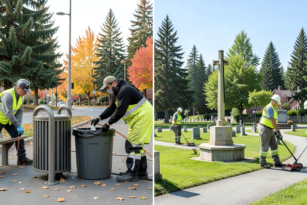 Municipal Landscape Installation in Lake Forest Park, King County, WA - We review plans and specifications and confirm the plant and material schedule