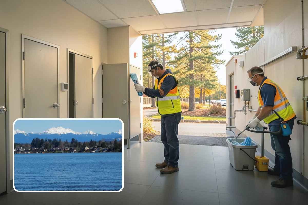 Municipal Landscape Installation in Lake Stevens, Snohomish County, WA - Turnkey installation coordinates plants, soil, and irrigation under one contract