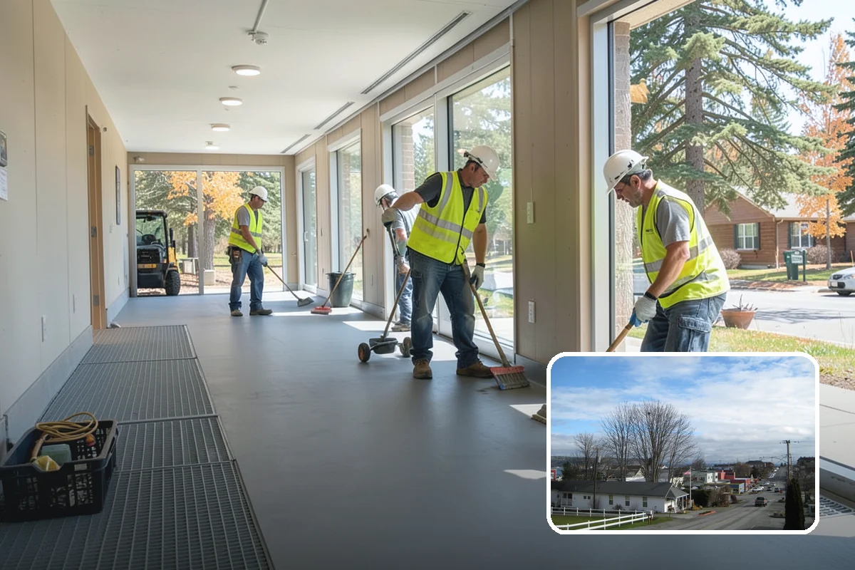Municipal Landscape Installation in Langley, Island County, WA - Turnkey installation coordinates plants, soil, and irrigation under one contract