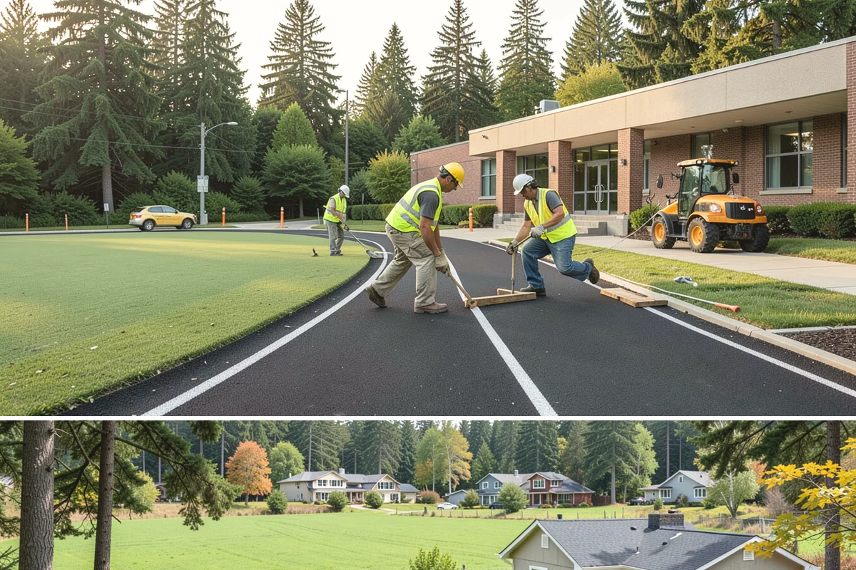 Municipal Landscape Installation in Lyman, Skagit County, WA - Installation is best scheduled for fall or spring to give new plantings a mild establishment window ahead of summer stress.