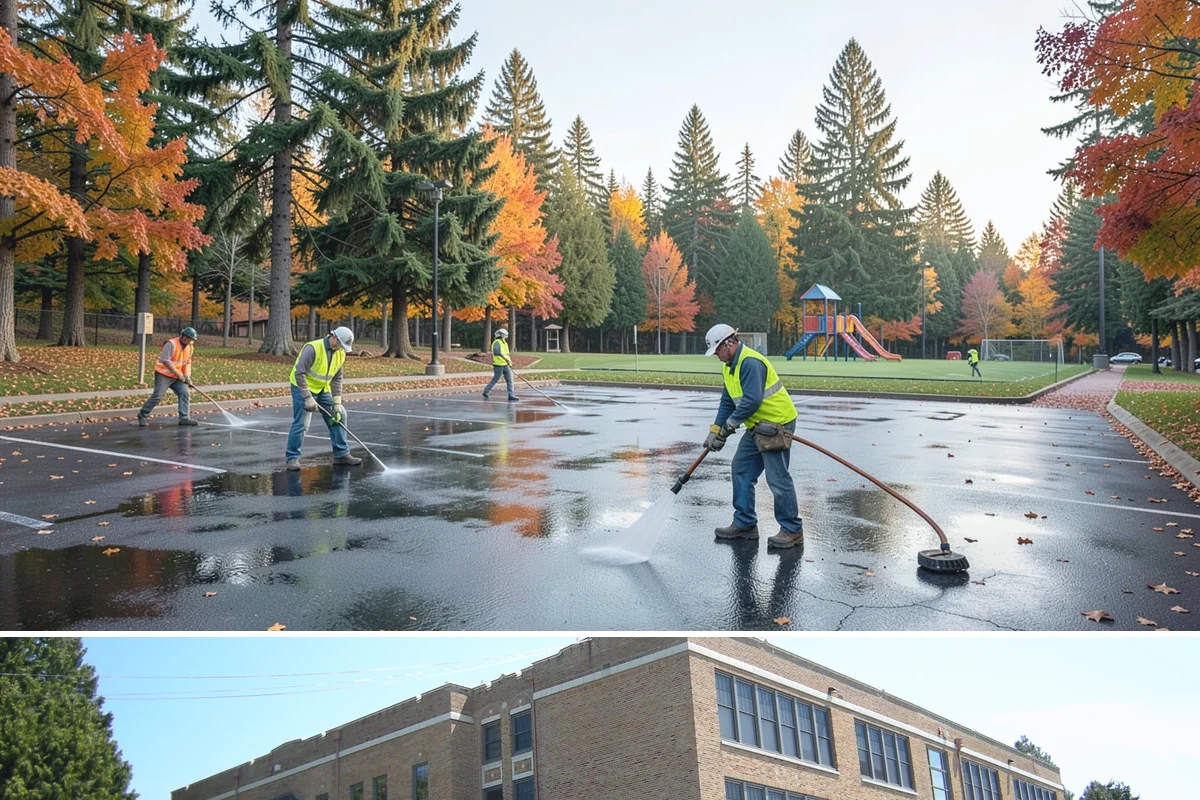 Municipal Landscape Installation in Maple Valley, King County, WA - Installation is best scheduled for fall or spring to give new plantings a mild establishment window ahead of summer stress.