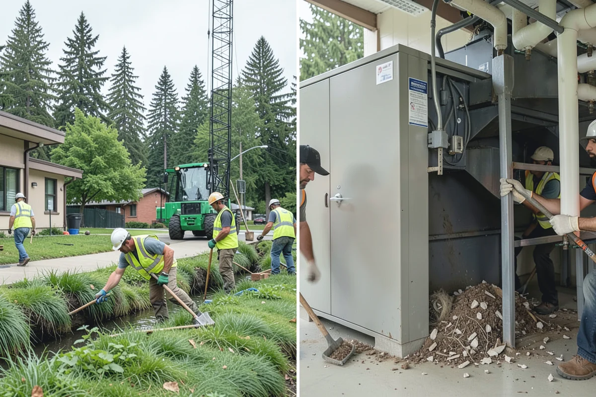 Municipal Landscape Installation in Medina, King County, WA - We review plans and specifications and confirm the plant and material schedule