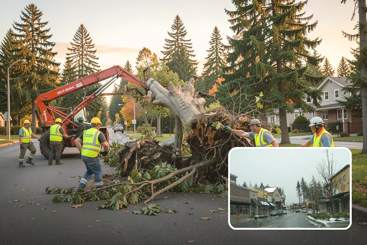 Municipal Landscape Installation in Mill Creek, Snohomish County, WA - Turnkey installation coordinates plants, soil, and irrigation under one contract
