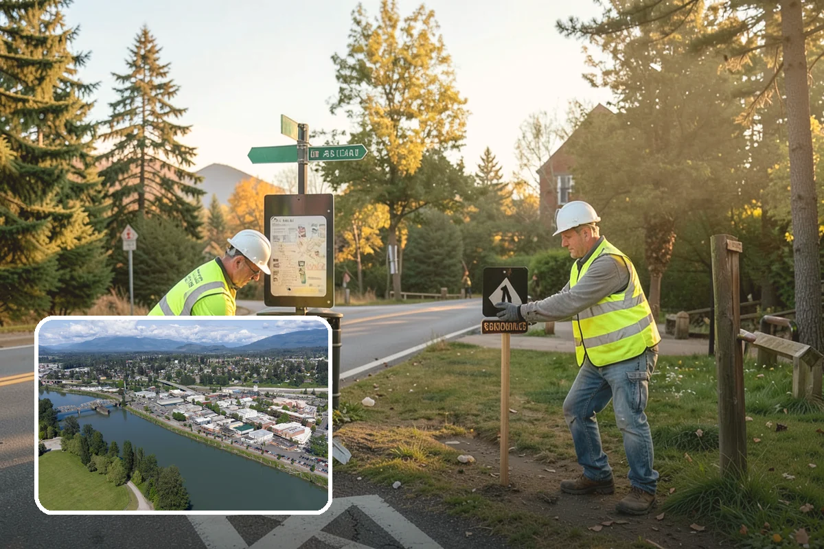 Municipal Landscape Installation in Mount Vernon, Skagit County, WA - Turnkey installation coordinates plants, soil, and irrigation under one contract