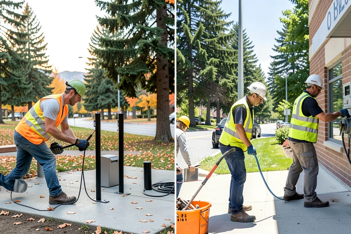 Municipal Landscape Installation in Normandy Park, King County, WA - We review plans and specifications and confirm the plant and material schedule