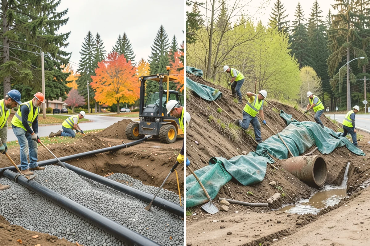 Municipal Landscape Installation in Sammamish, King County, WA - We review plans and specifications and confirm the plant and material schedule