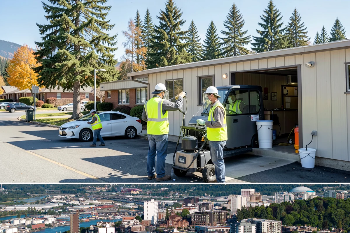 Municipal Landscape Installation in Tacoma, Pierce County, WA - Installation is best scheduled for fall or spring to give new plantings a mild establishment window ahead of summer stress.