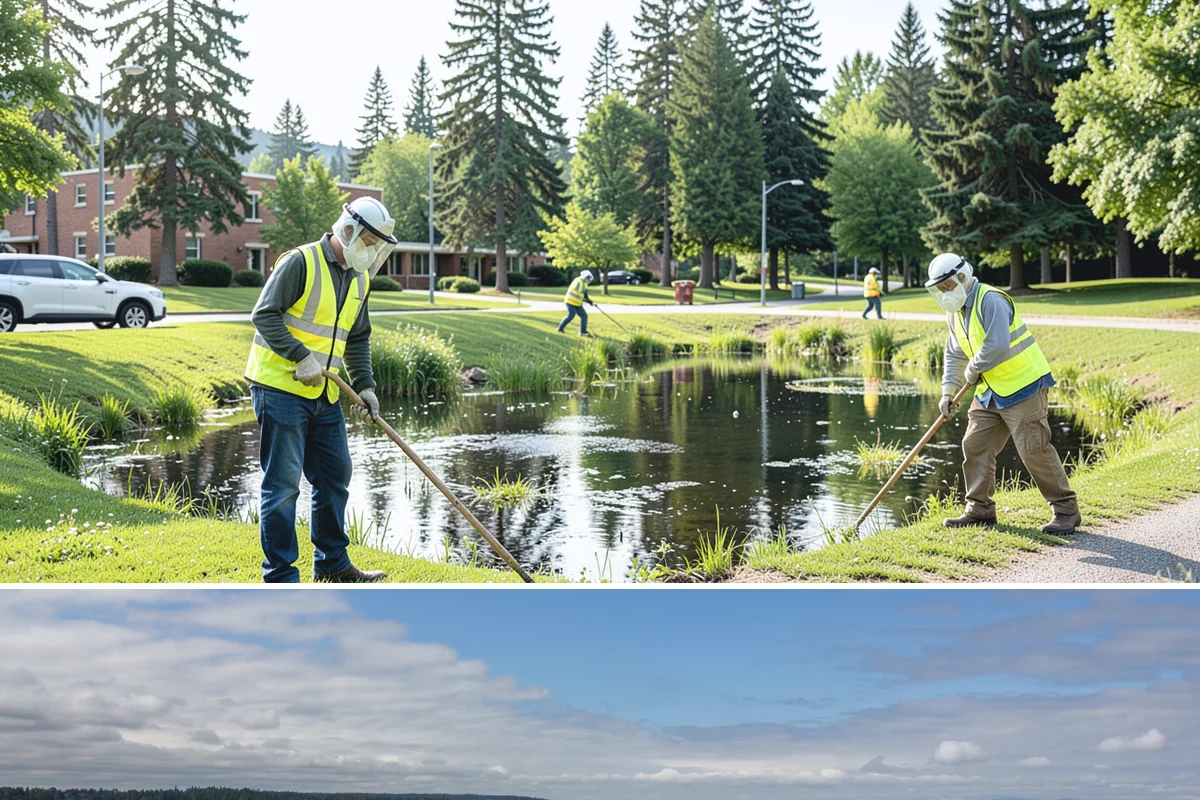 Municipal Landscape Installation in University Place, Pierce County, WA - Installation is best scheduled for fall or spring to give new plantings a mild establishment window ahead of summer stress.