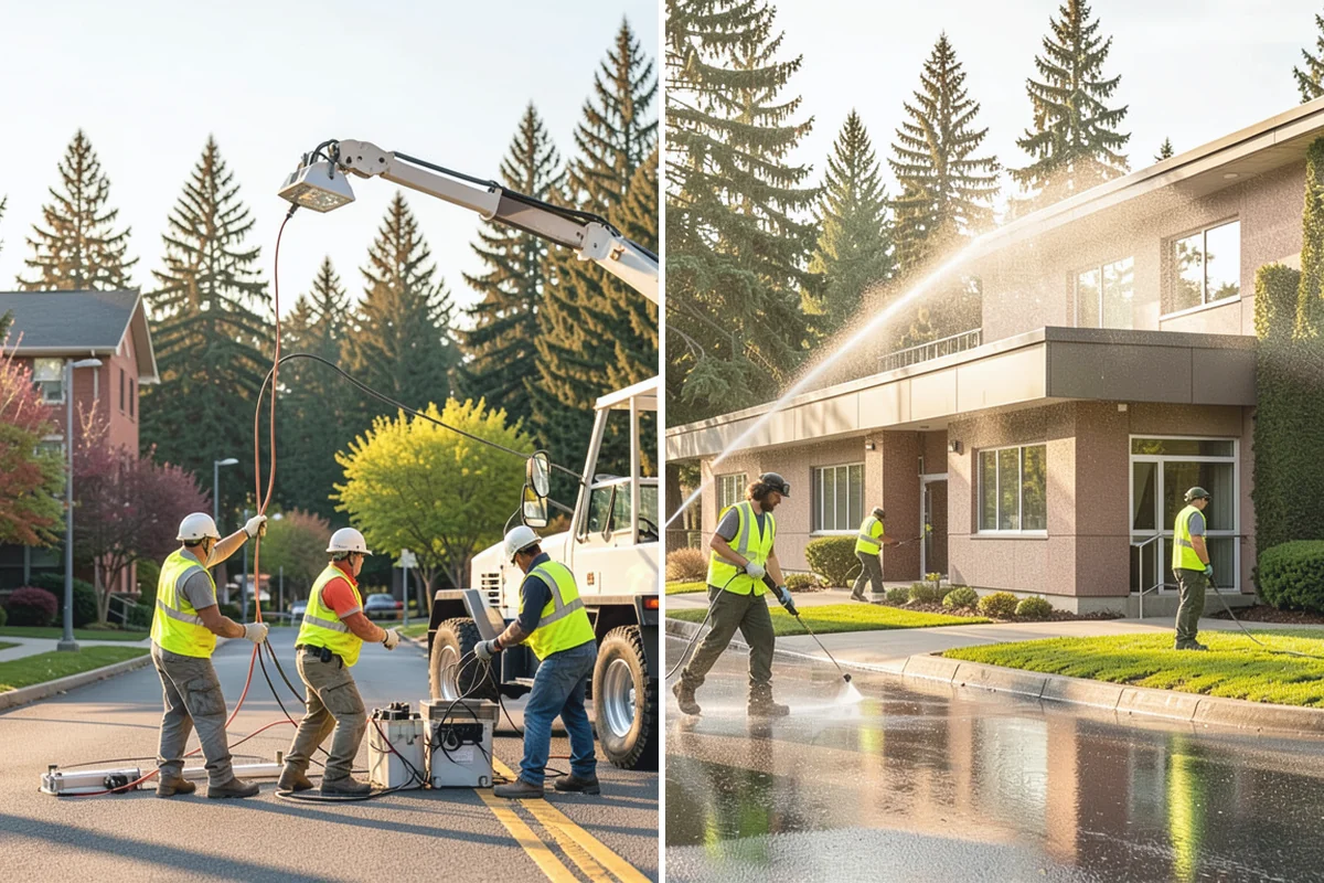 Municipal Landscape Installation in Woodinville, King County, WA - We review plans and specifications and confirm the plant and material schedule