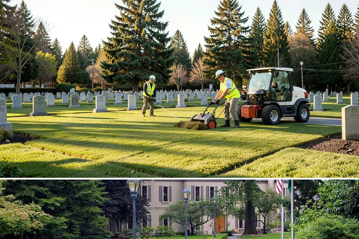 Municipal Landscape Installation in Woodinville, King County, WA - Installation is best scheduled for fall or spring to give new plantings a mild establishment window ahead of summer stress.