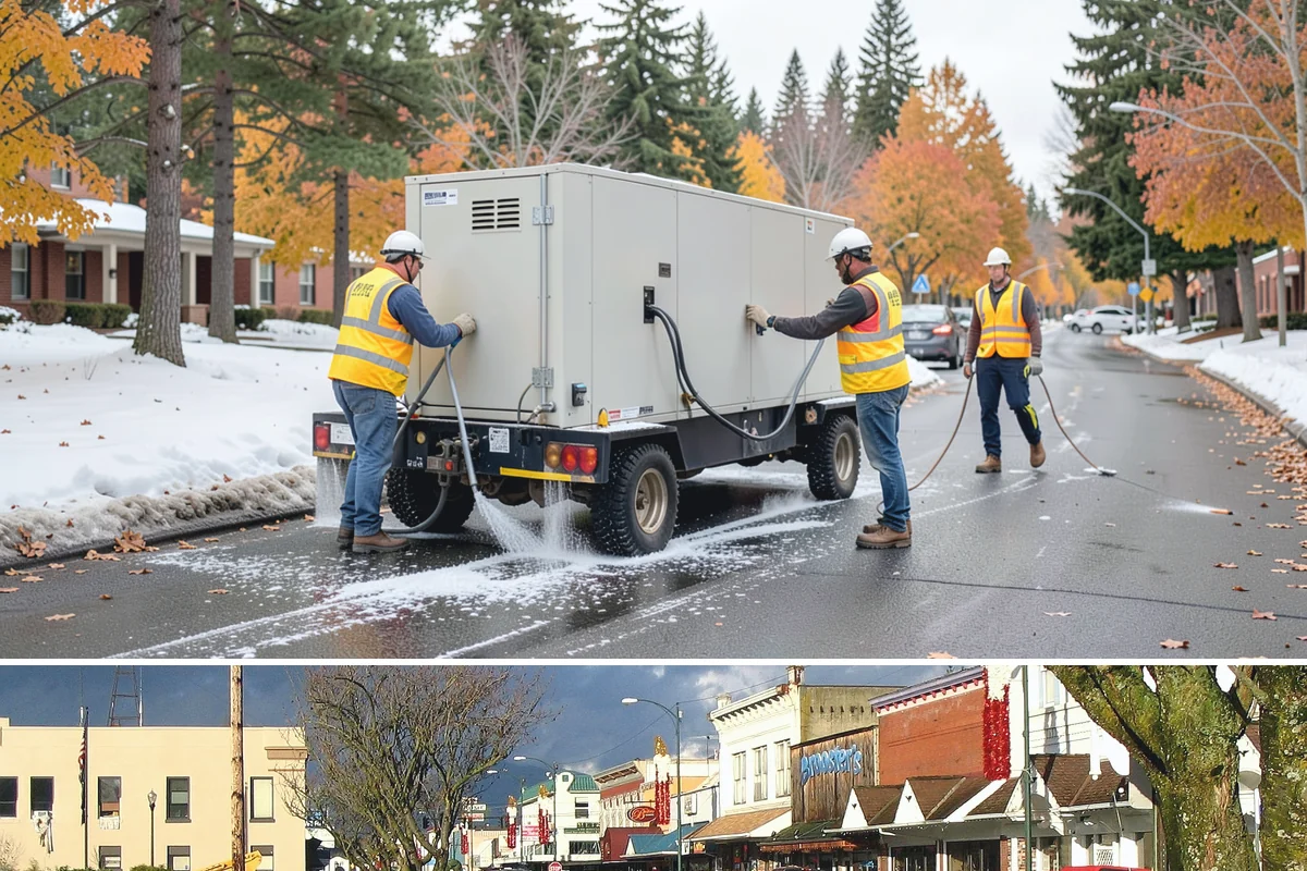 Municipal Landscape Maintenance in Arlington, Snohomish County, WA - Growth-season mowing and detail work runs March through October in the maritime Northwest, with reduced winter visits focused on...