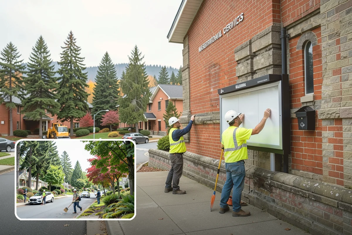 Municipal Landscape Maintenance in Beaux Arts Village, King County, WA - Single accountable contractor across all municipal grounds
