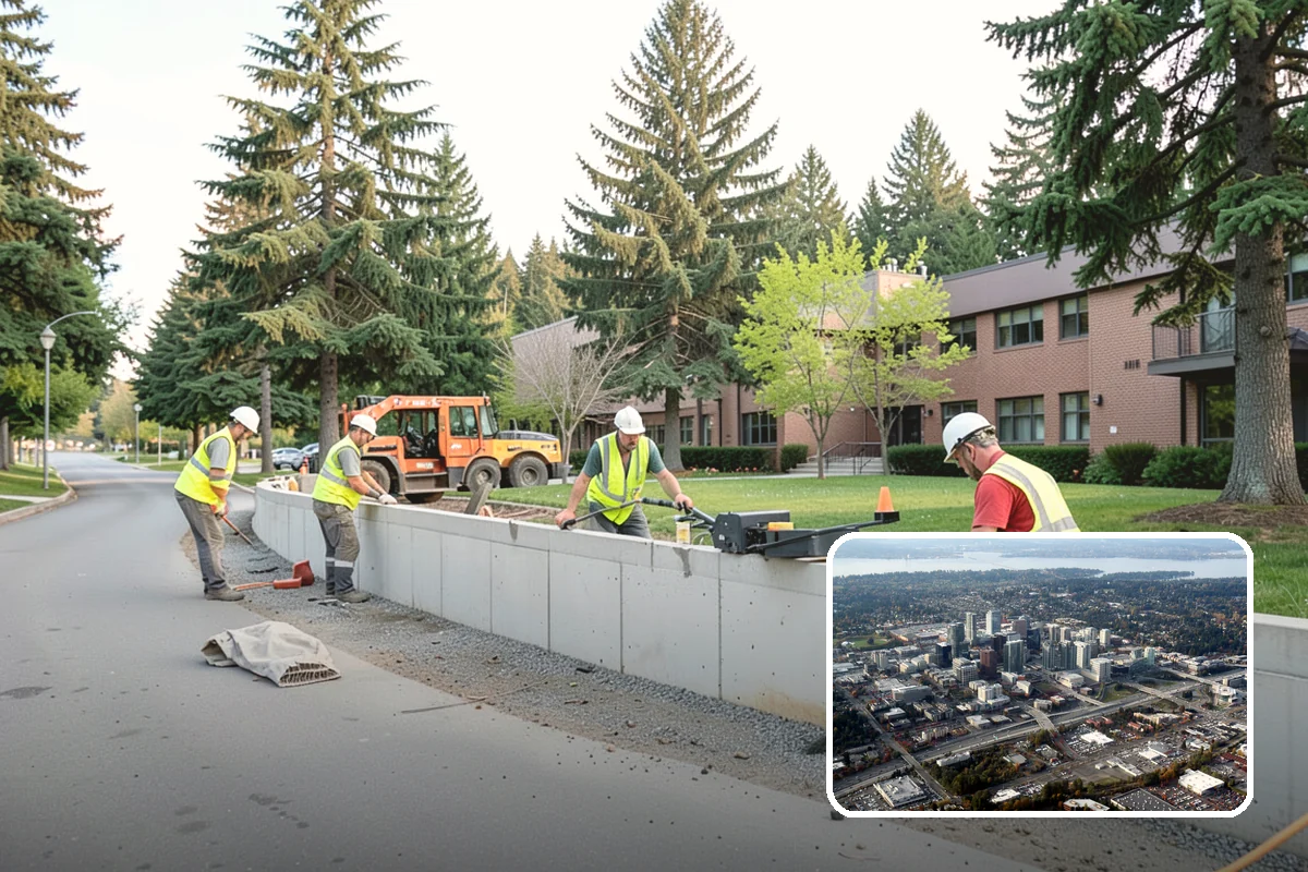 Municipal Landscape Maintenance in Bellevue, King County, WA - Single accountable contractor across all municipal grounds