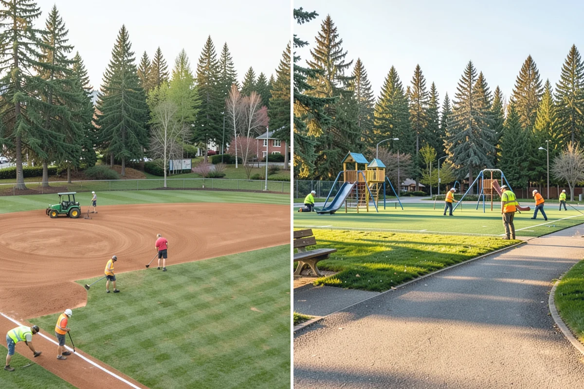 Municipal Landscape Maintenance in Bonney Lake, Pierce County, WA - Site inventory and baseline condition assessment across all listed properties