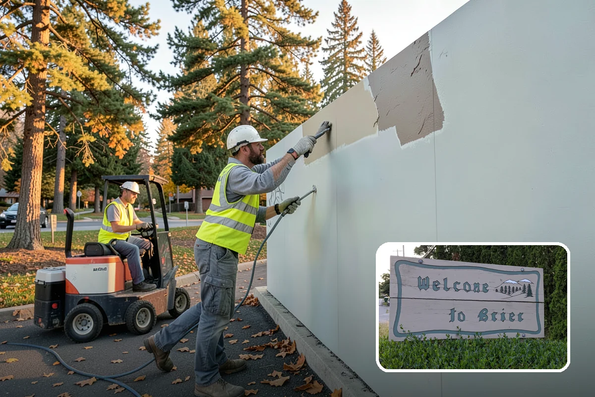 Municipal Landscape Maintenance in Brier, Snohomish County, WA - Single accountable contractor across all municipal grounds