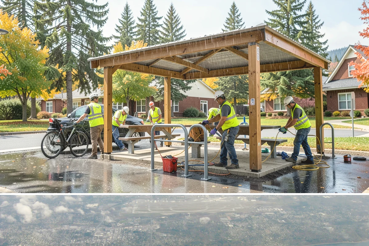 Municipal Landscape Maintenance in Burien, King County, WA - Growth-season mowing and detail work runs March through October in the maritime Northwest, with reduced winter visits focused on...