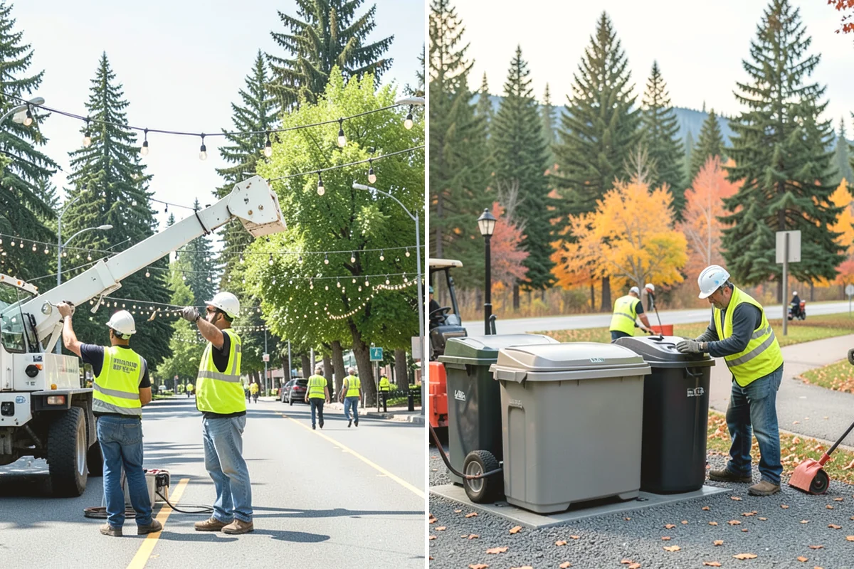 Municipal Landscape Maintenance in Burlington, Skagit County, WA - Site inventory and baseline condition assessment across all listed properties