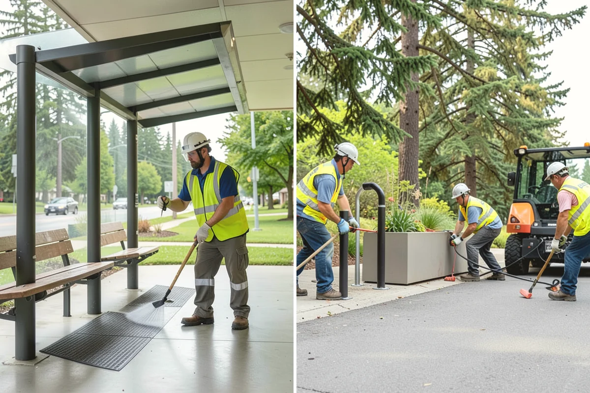 Municipal Landscape Maintenance in Carbonado, Pierce County, WA - Site inventory and baseline condition assessment across all listed properties