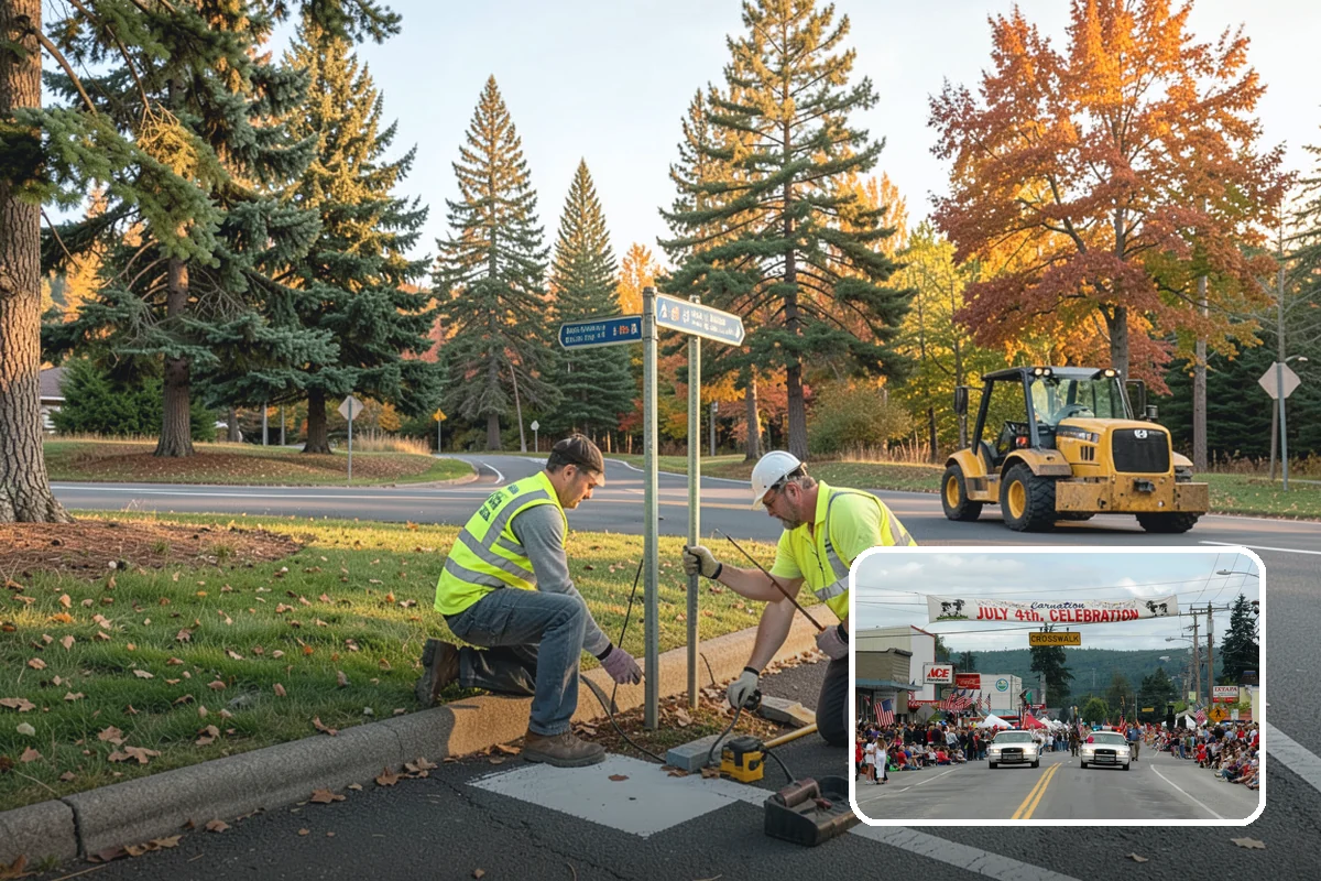Municipal Landscape Maintenance in Carnation, King County, WA - Single accountable contractor across all municipal grounds