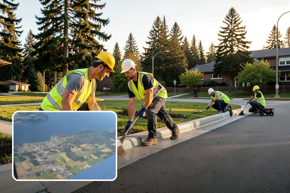 Municipal Landscape Maintenance in Coupeville, Island County, WA - Single accountable contractor across all municipal grounds