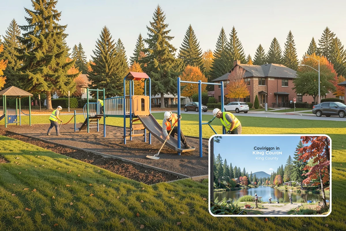Municipal Landscape Maintenance in Covington, King County, WA - Single accountable contractor across all municipal grounds