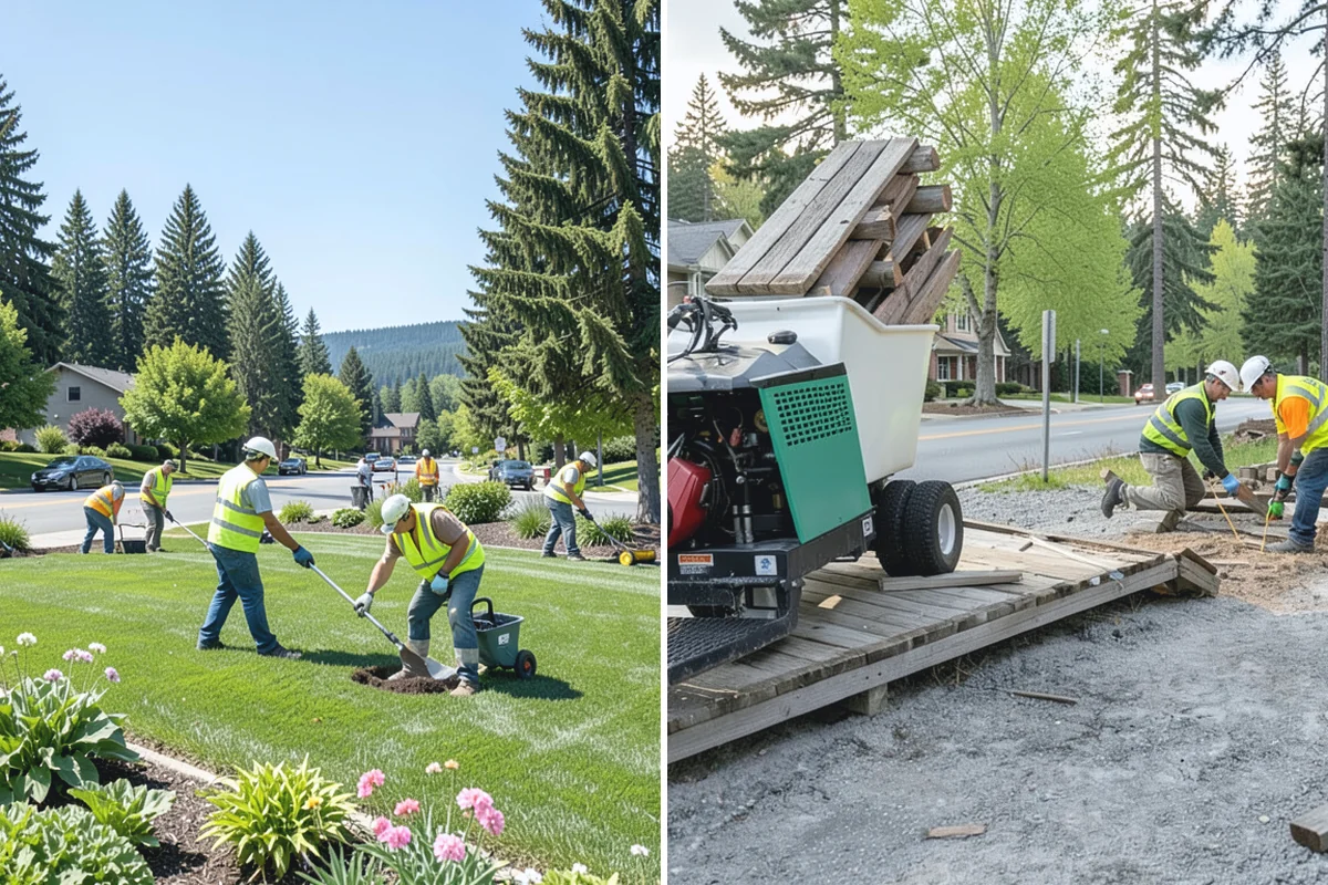 Municipal Landscape Maintenance in Darrington, Snohomish County, WA - Site inventory and baseline condition assessment across all listed properties