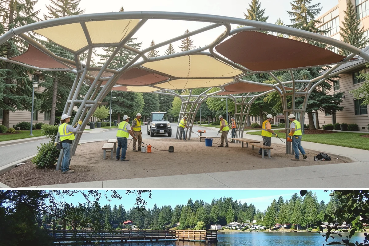 Municipal Landscape Maintenance in Federal Way, King County, WA - Growth-season mowing and detail work runs March through October in the maritime Northwest, with reduced winter visits focused on...
